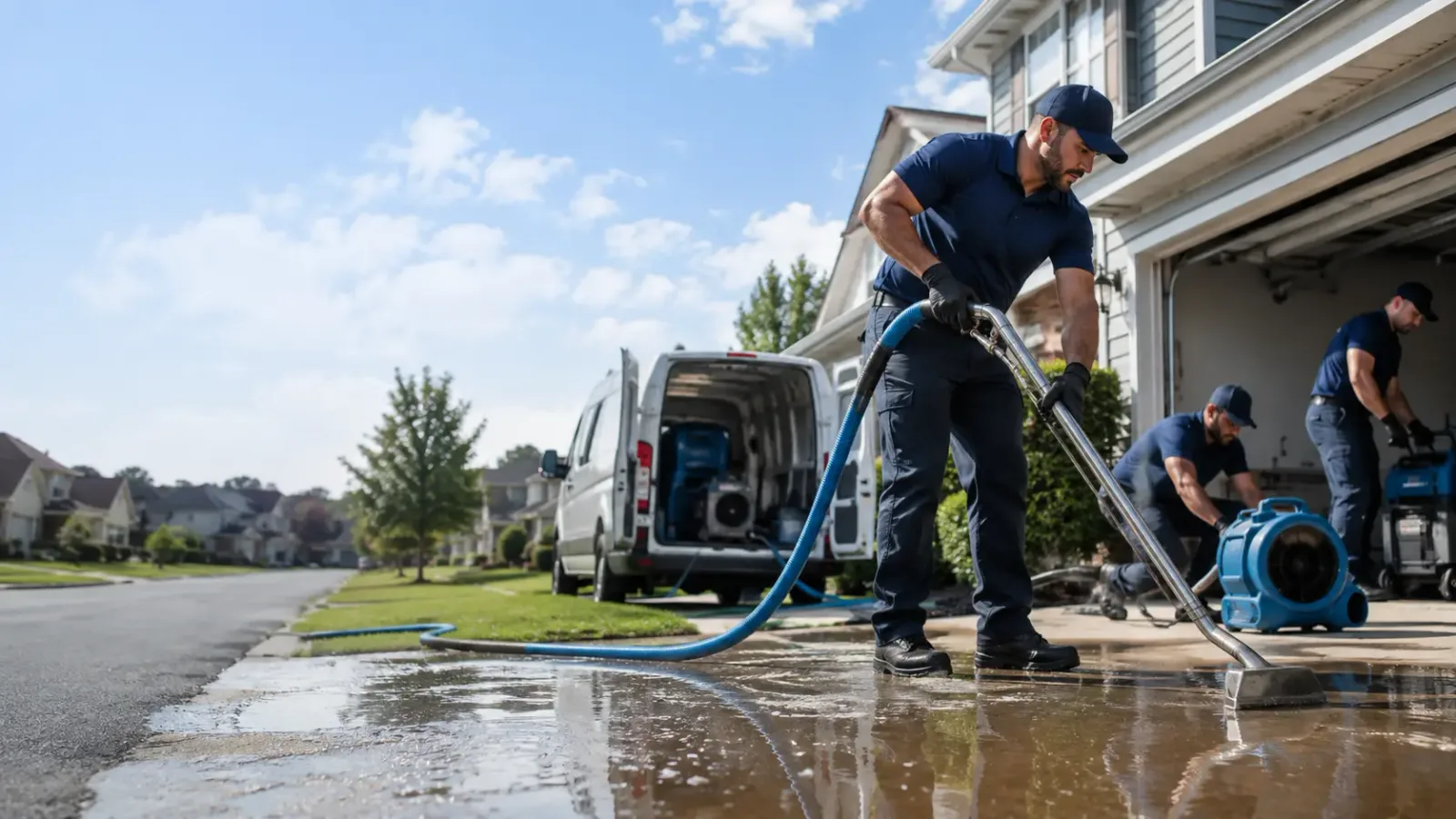 Flood Damage Restoration in Mentone, IN